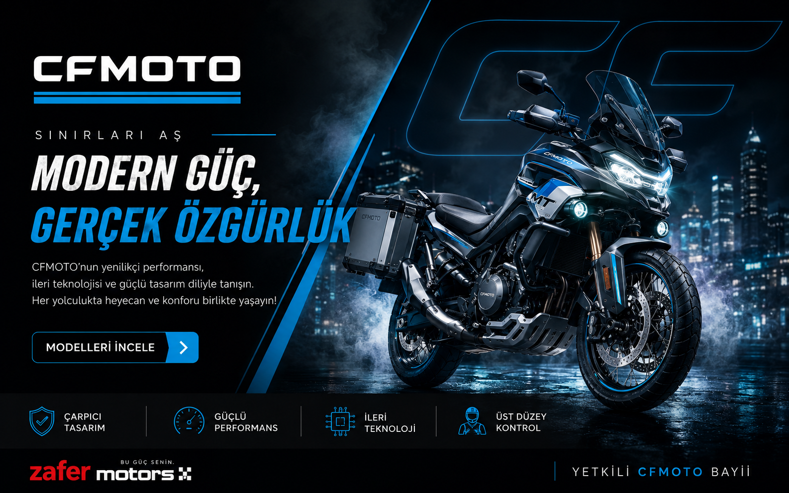 CFMOTO ürünleri