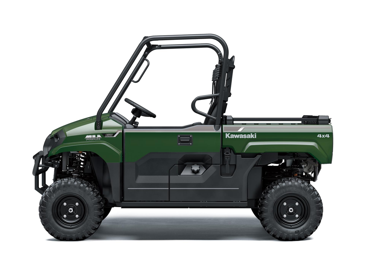 2025 Kawasaki MULE PRO-MX Timberline Green sol yan görünüm