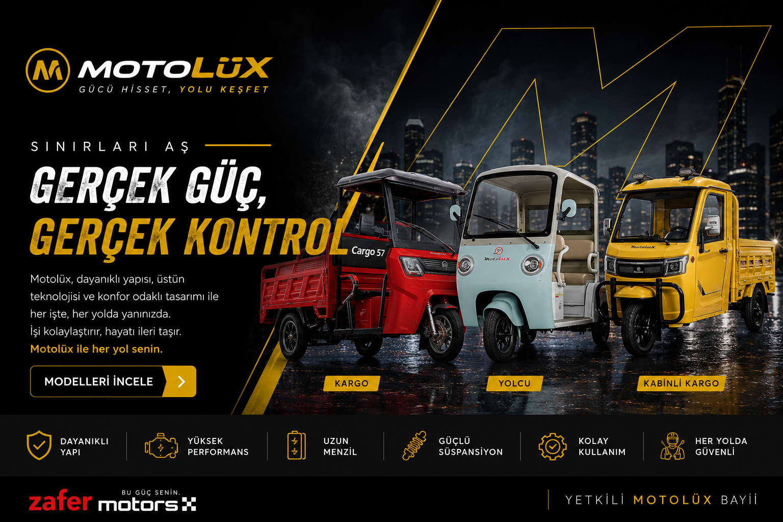 Motolux ürünleri