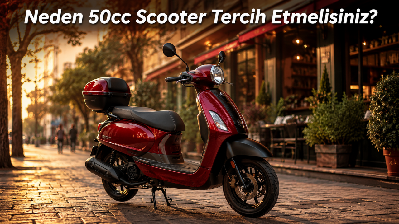 Zafer Motors Rehberi: Şehir İçi Ulaşımda Neden 50cc Scooter Tercih Etmelisiniz?