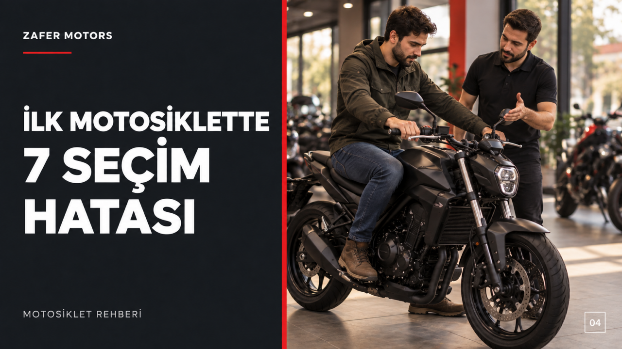 İlk Motosikletini Seçerken Yapılan 7 Hata