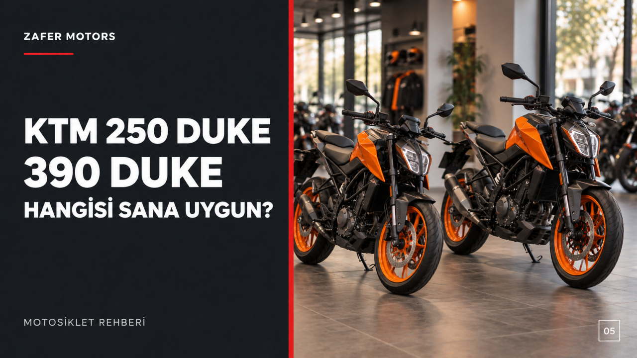 KTM 250 DUKE mı 390 DUKE mı? 2026 Modelleri Arasında Nasıl Seçim Yapılır?