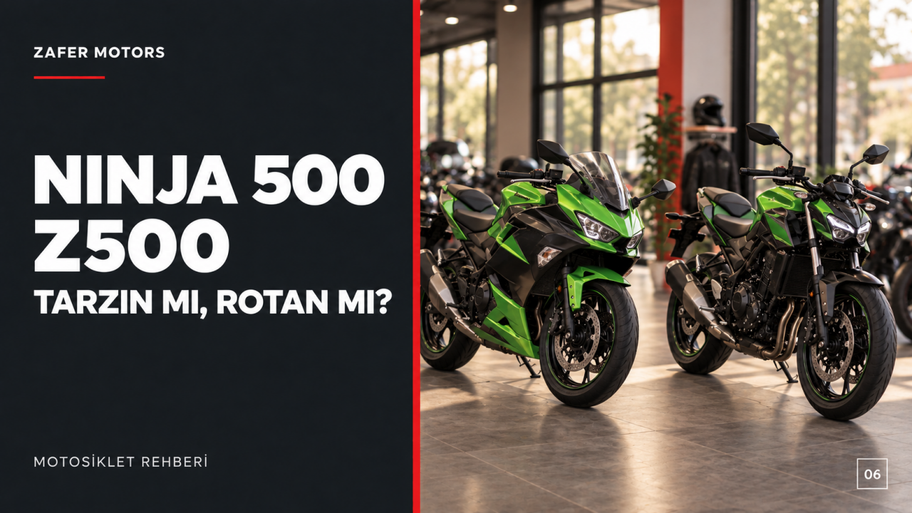 Kawasaki Ninja 500 mü Z500 mü? Tarzınıza ve Rotanıza Göre Seçim Rehberi
